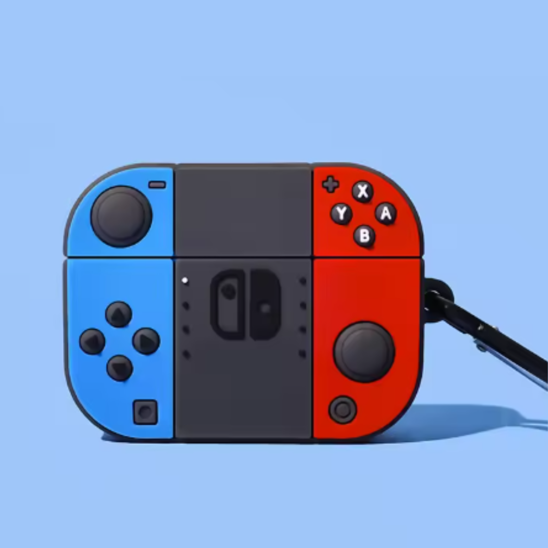 Switch Game Console Earphone Case Cover For Airpods 1/2/3/4/Pro/Pro 2 (NOT INCLUDED Earphone)