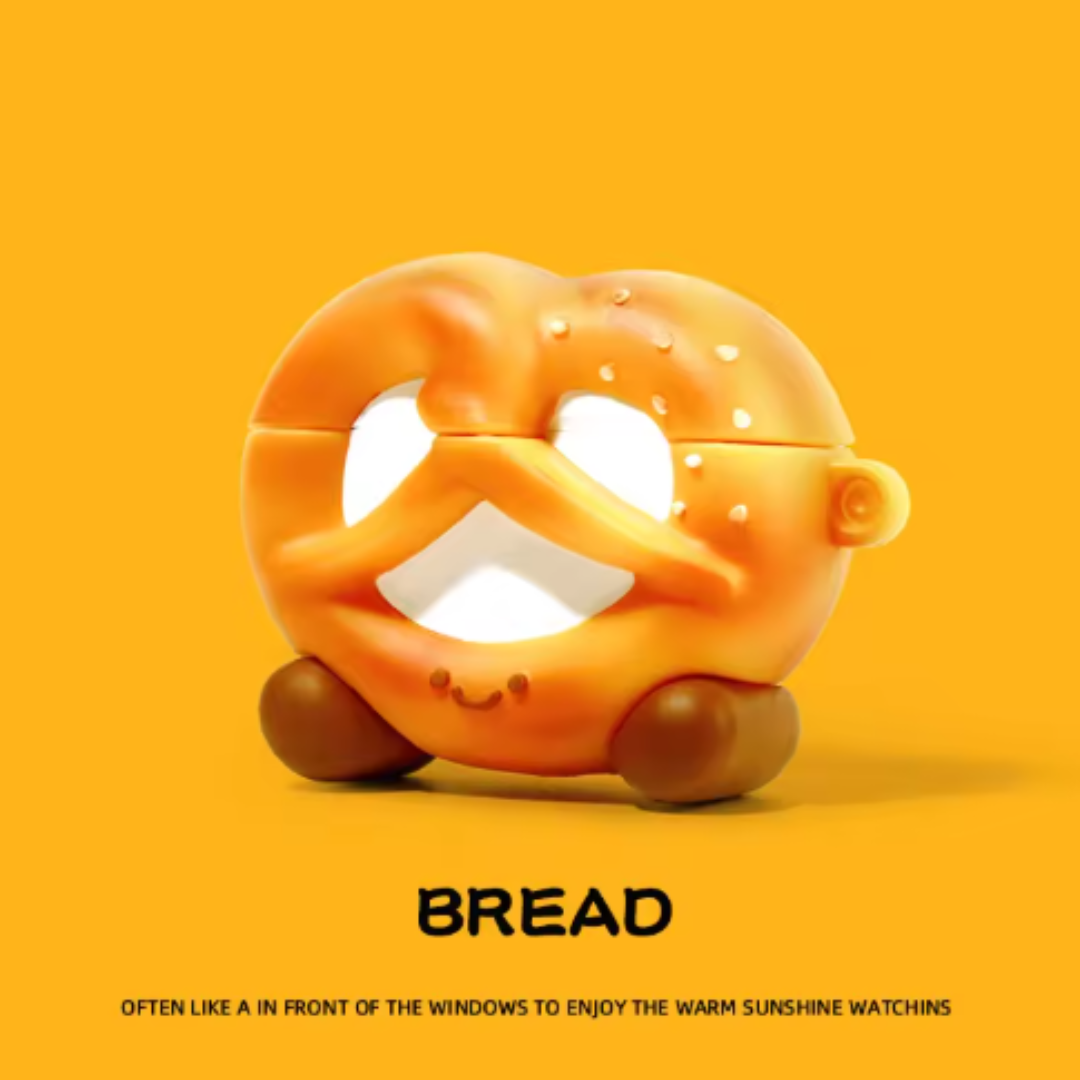 Cute Donut Earphone Case Cover For Airpods 1/2/3/4/Pro/Pro 2 (NOT INCLUDED Earphone)