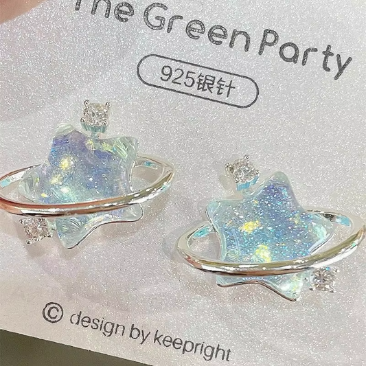 Fashion Universal Planet Earrings