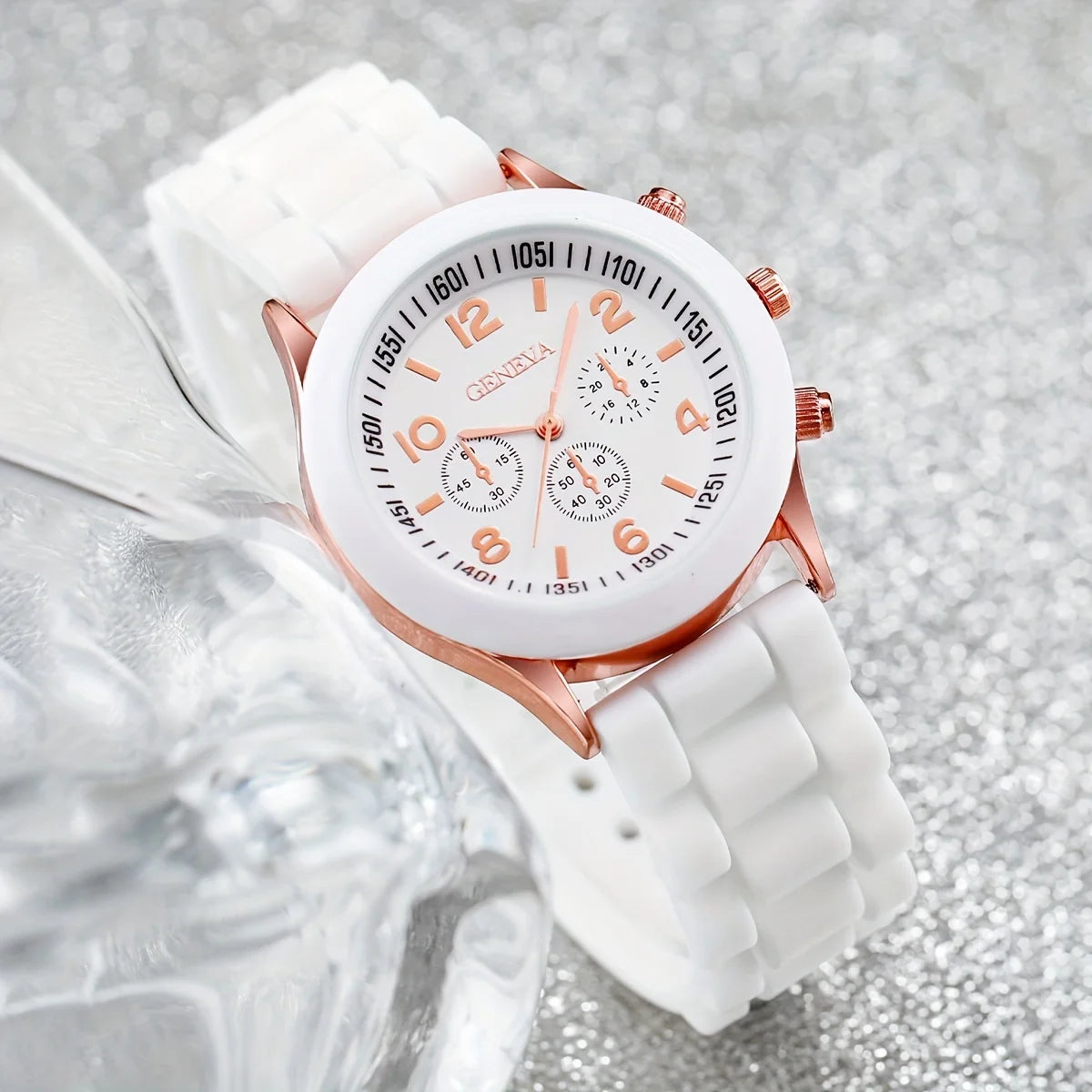 4 Piece Fashionable Multifunctional Creative Personalized Couple Watch Quartz Watch With Love Bracelet Combination Set